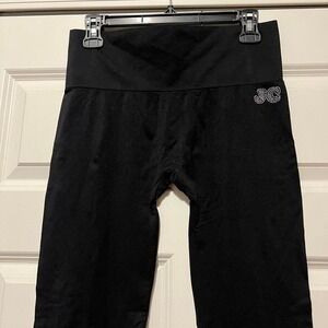 Juicy couture rhinestone logo leggings